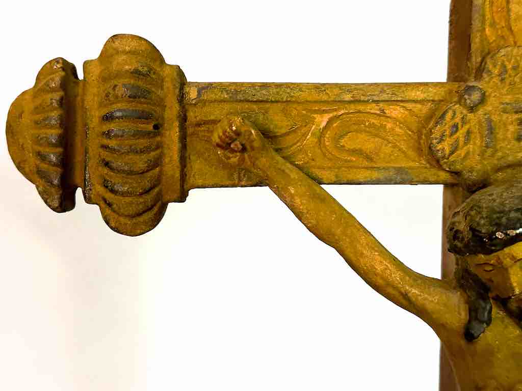 Antique French-Vietnamese Catholic Crucifix