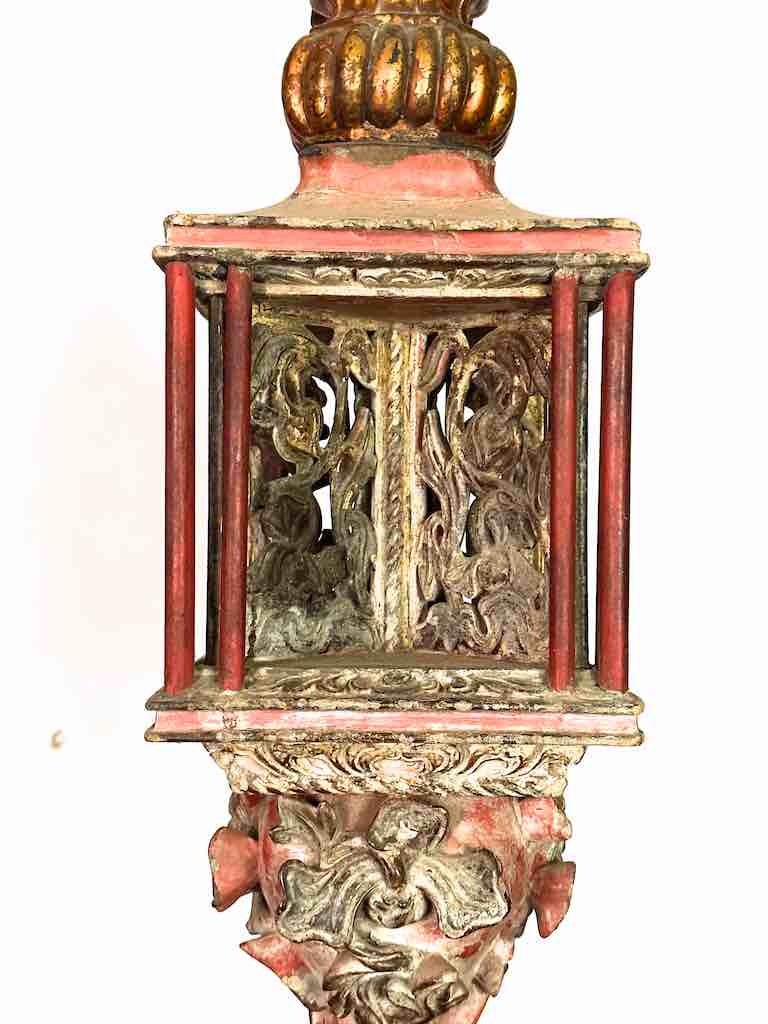 Very Large Antique French-Vietnamese Catholic Cross