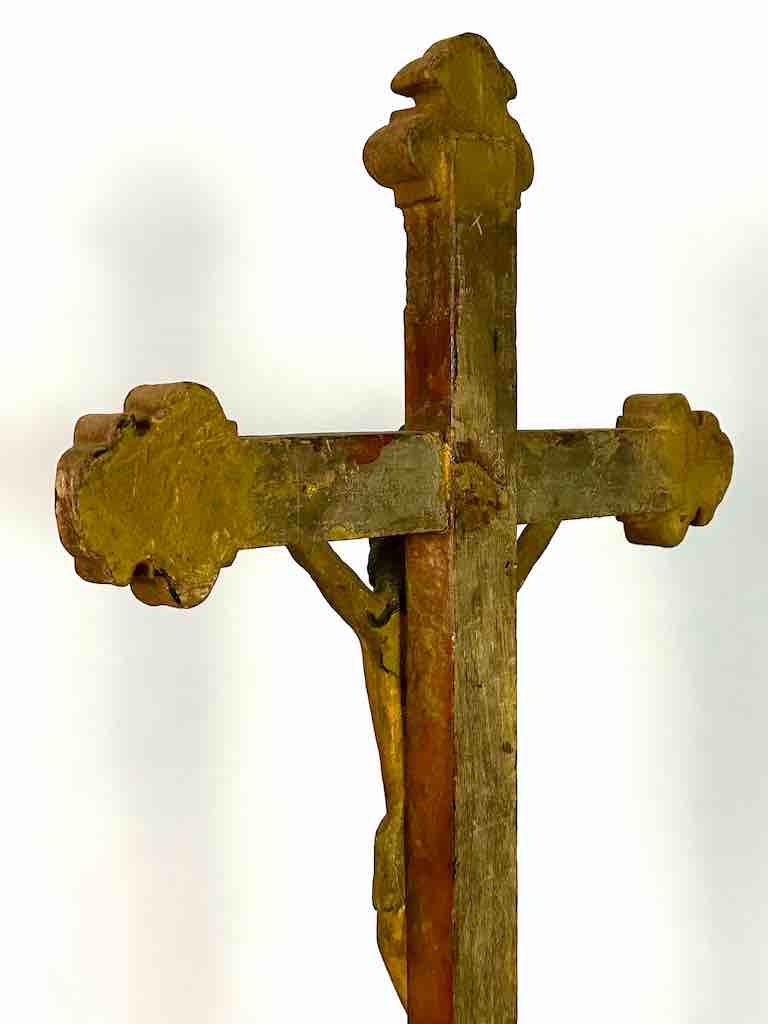 Antique French-Vietnamese Catholic Crucifix