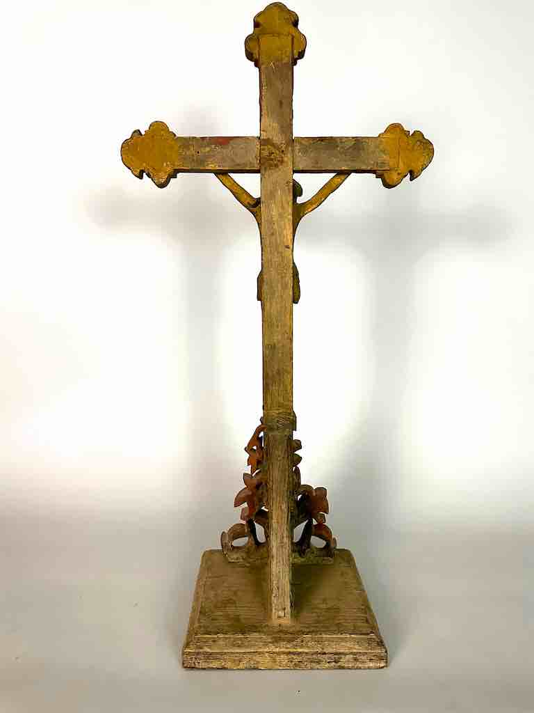 Antique French-Vietnamese Catholic Crucifix