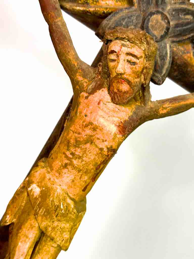 Antique French-Vietnamese Catholic Crucifix