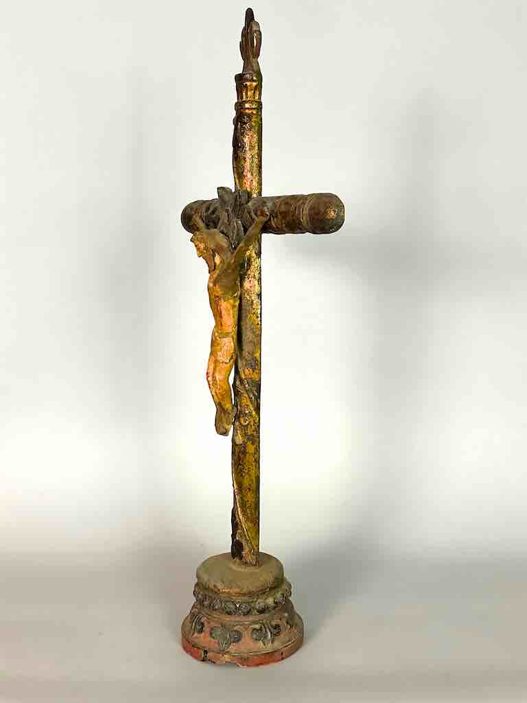 Antique French-Vietnamese Catholic Crucifix