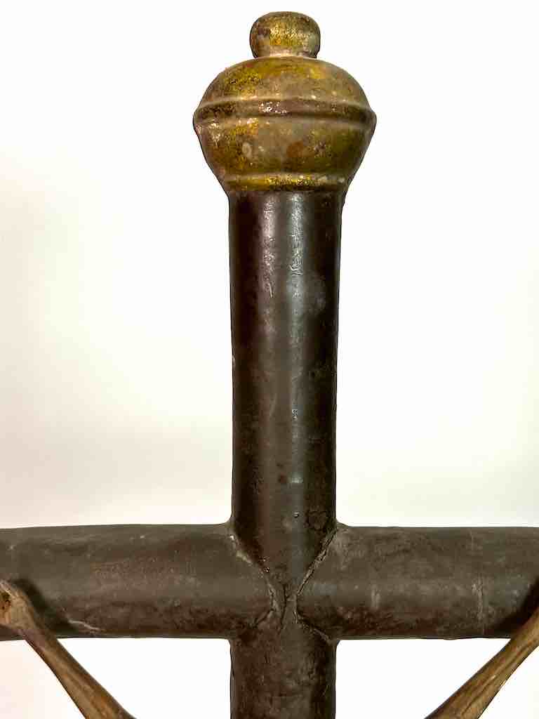 A very Large Antique French-Vietnamese Catholic Crucifix