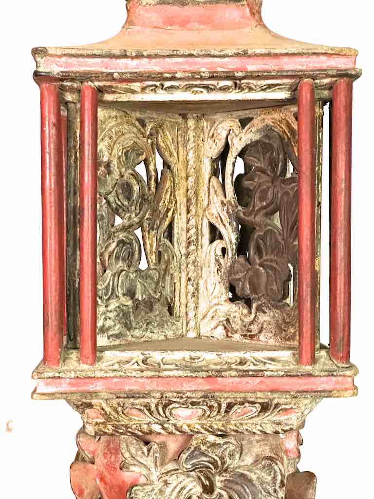 Very Large Antique French-Vietnamese Catholic Cross