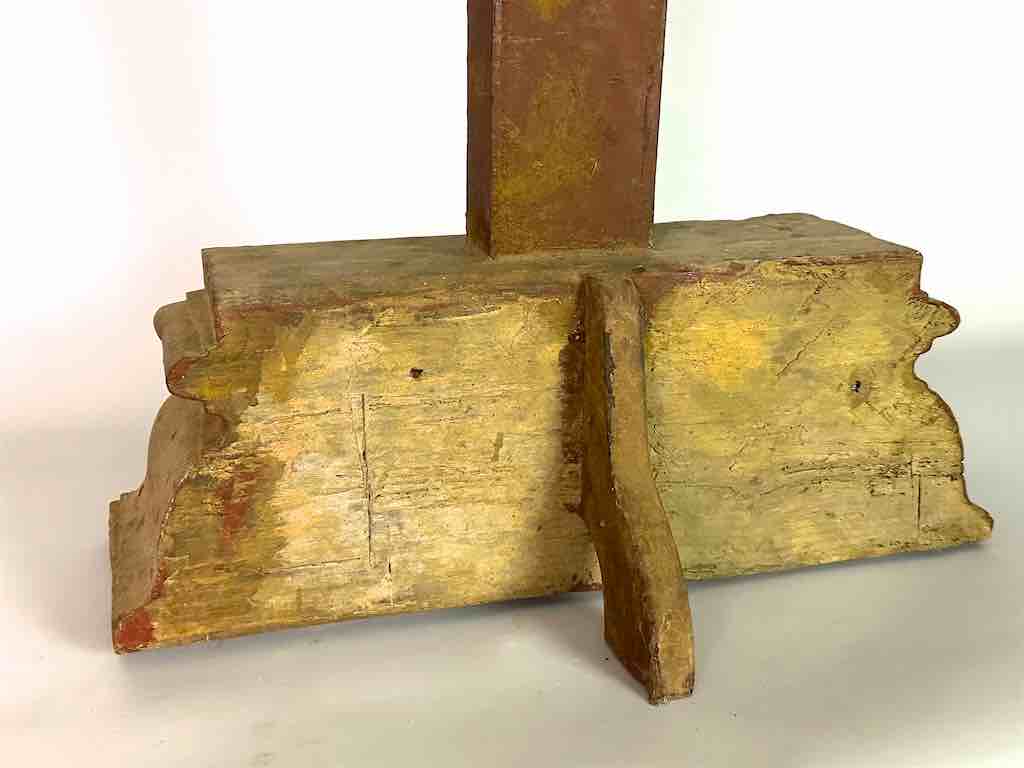 A very Large Antique French-Vietnamese Catholic Crucifix