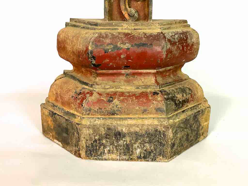 A very Large Antique French-Vietnamese Catholic Crucifix