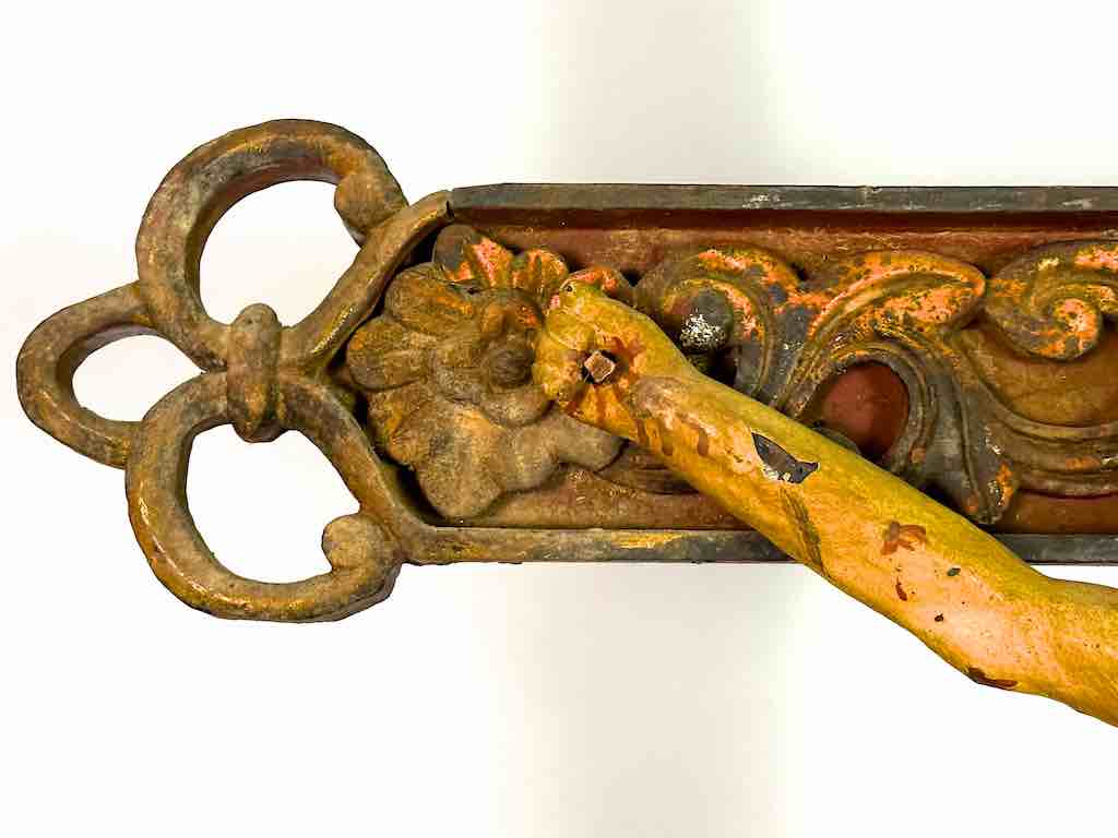 A very Large Antique French-Vietnamese Catholic Crucifix