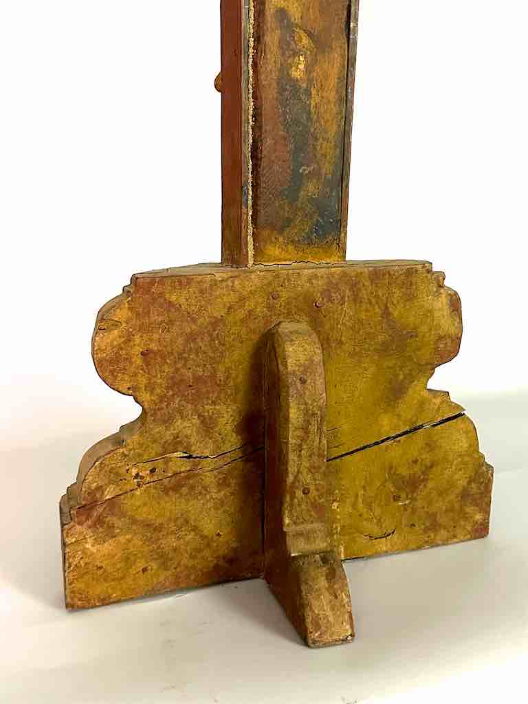 A very Large Antique French-Vietnamese Catholic Crucifix