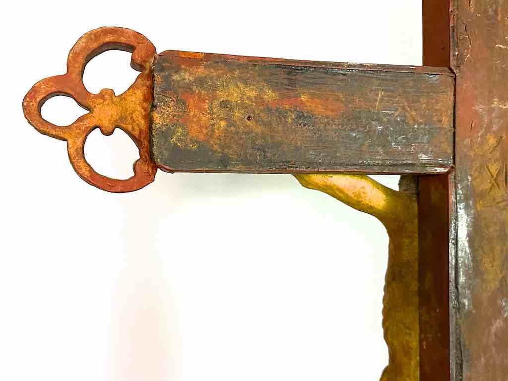 A very Large Antique French-Vietnamese Catholic Crucifix