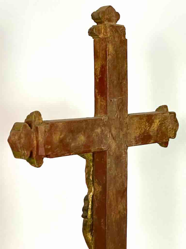 Antique French-Vietnamese Catholic Crucifix