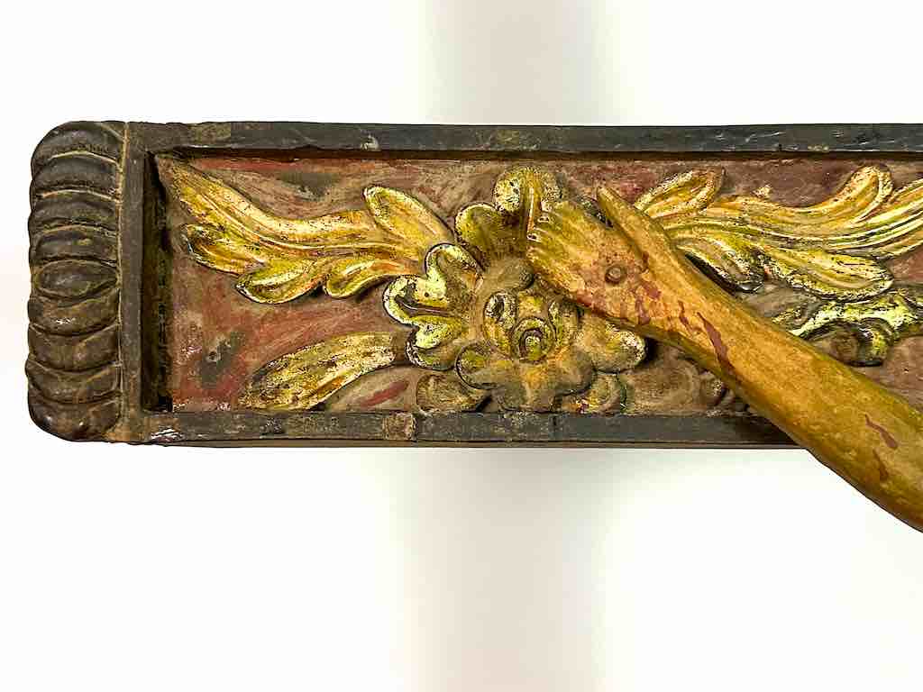 A very Large Antique French-Vietnamese Catholic Crucifix