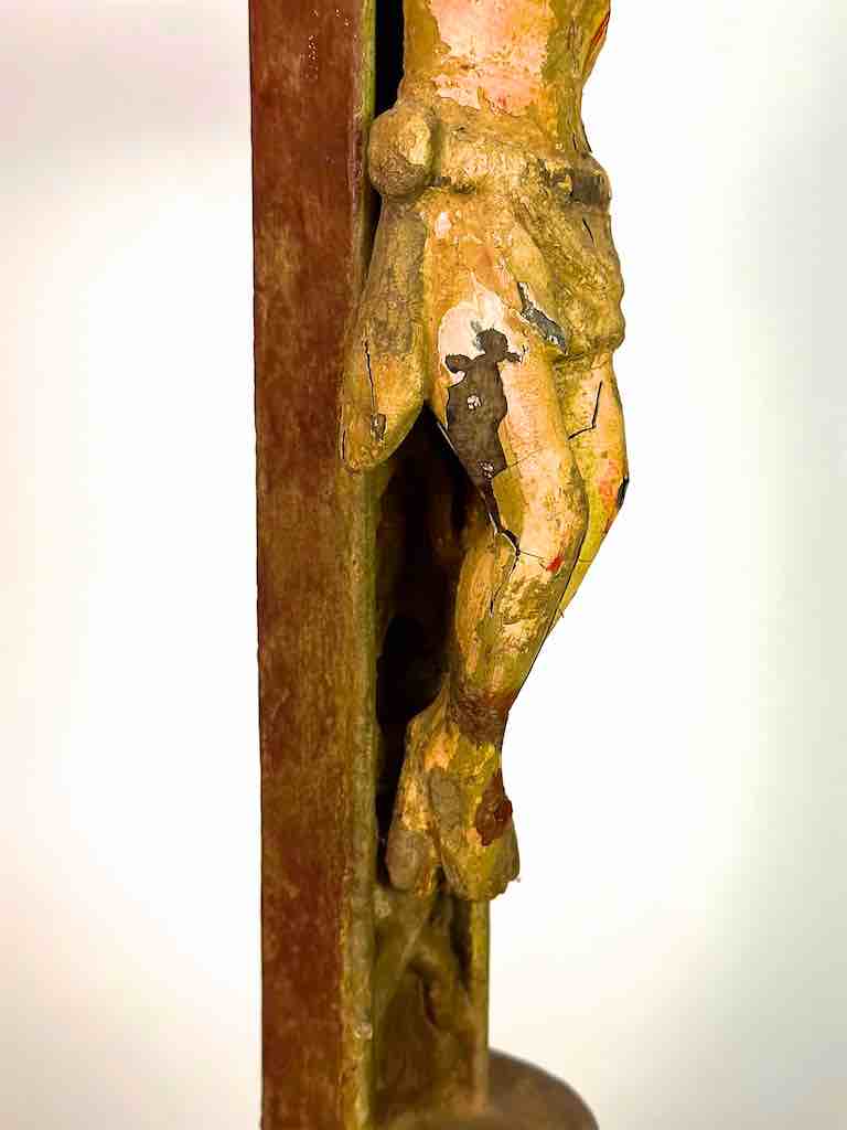 Antique French-Vietnamese Catholic Crucifix