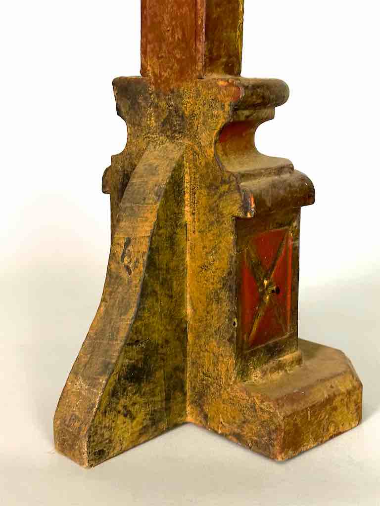 A very Large Antique French-Vietnamese Catholic Crucifix