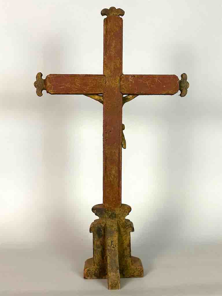 Antique French-Vietnamese Catholic Crucifix