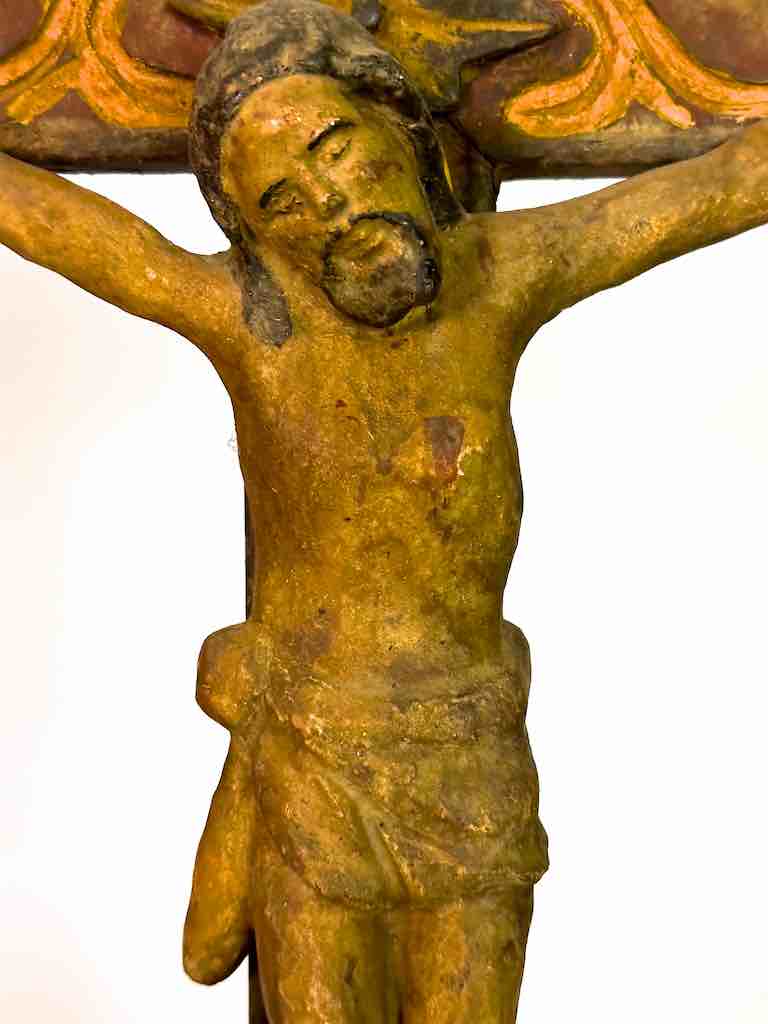 Antique French-Vietnamese Catholic Crucifix