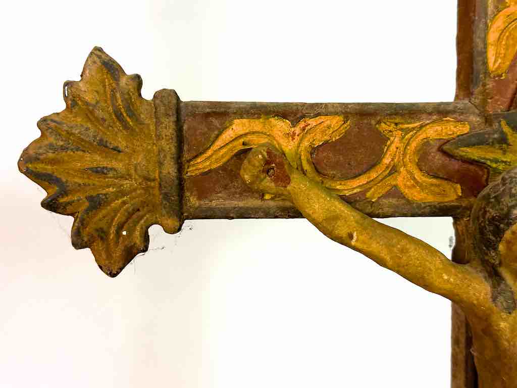 Antique French-Vietnamese Catholic Crucifix