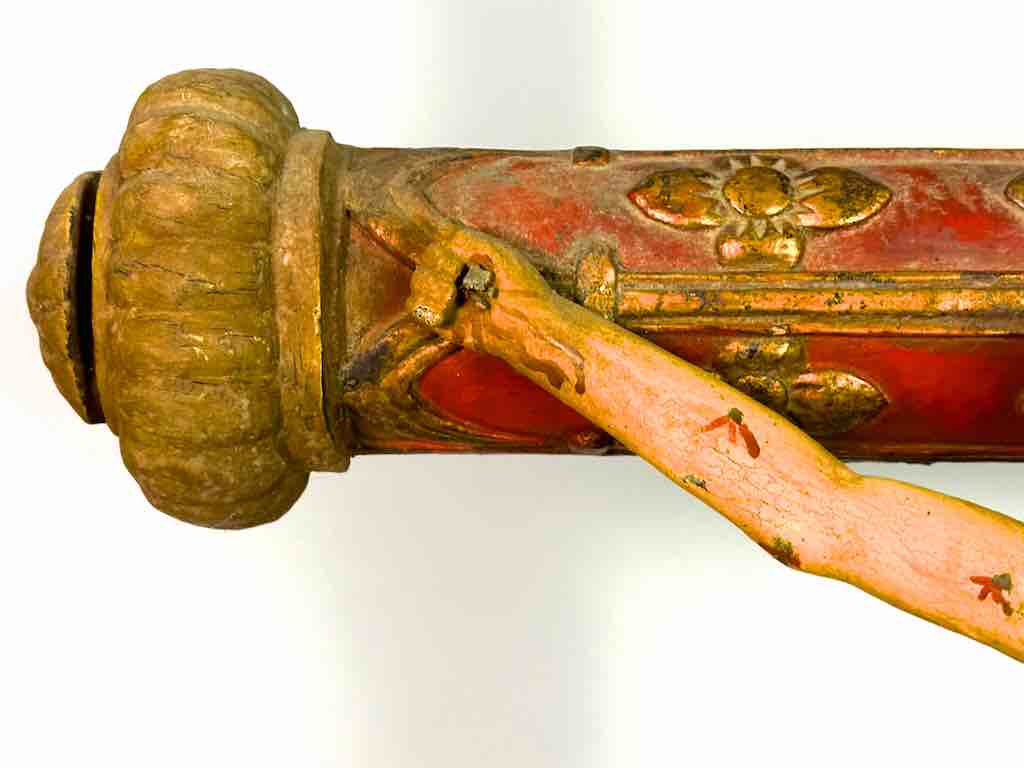 A very Large Antique French-Vietnamese Catholic Crucifix