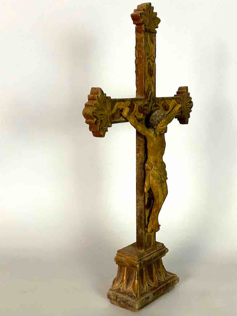 Antique French-Vietnamese Catholic Crucifix