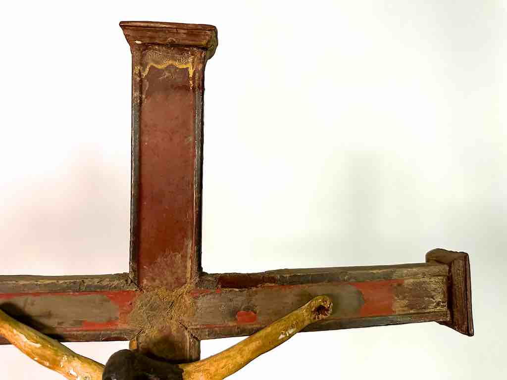 Antique French-Vietnamese Catholic Crucifix