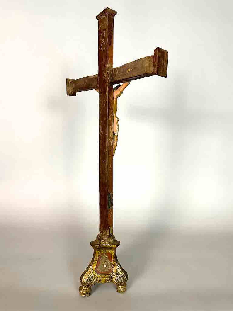 Antique French-Vietnamese Catholic Crucifix
