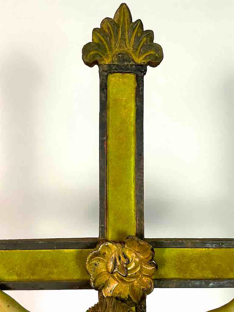 A very Large Antique French-Vietnamese Catholic Crucifix