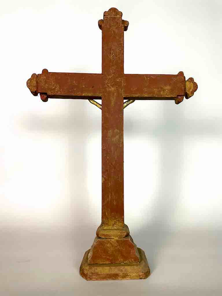Antique French-Vietnamese Catholic Crucifix