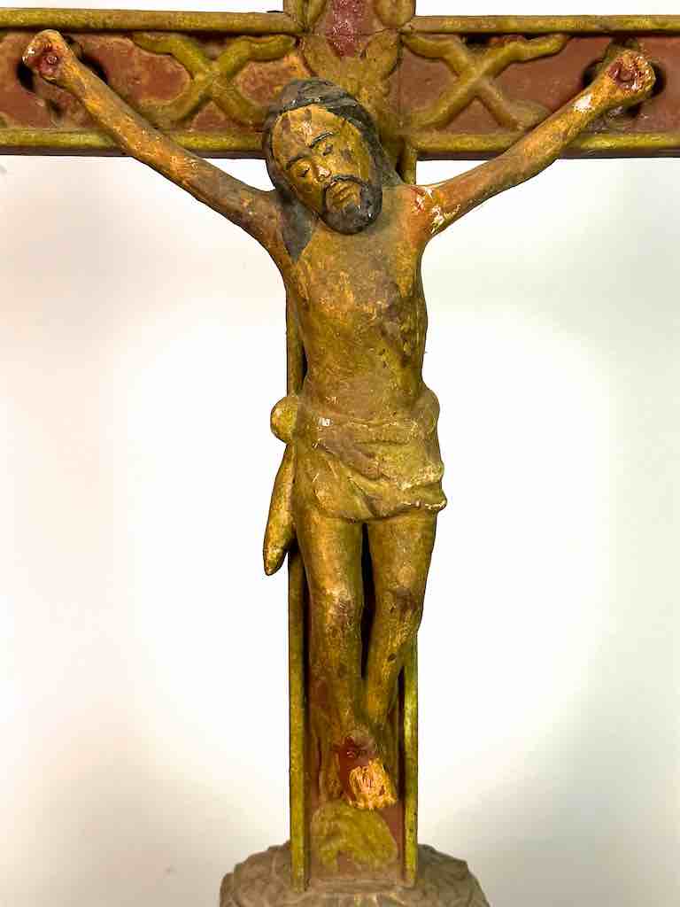 Antique French-Vietnamese Catholic Crucifix