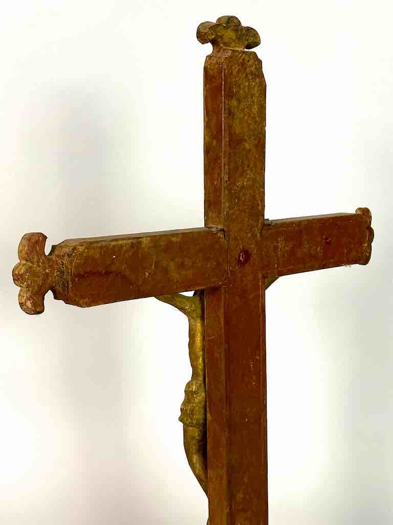 Antique French-Vietnamese Catholic Crucifix