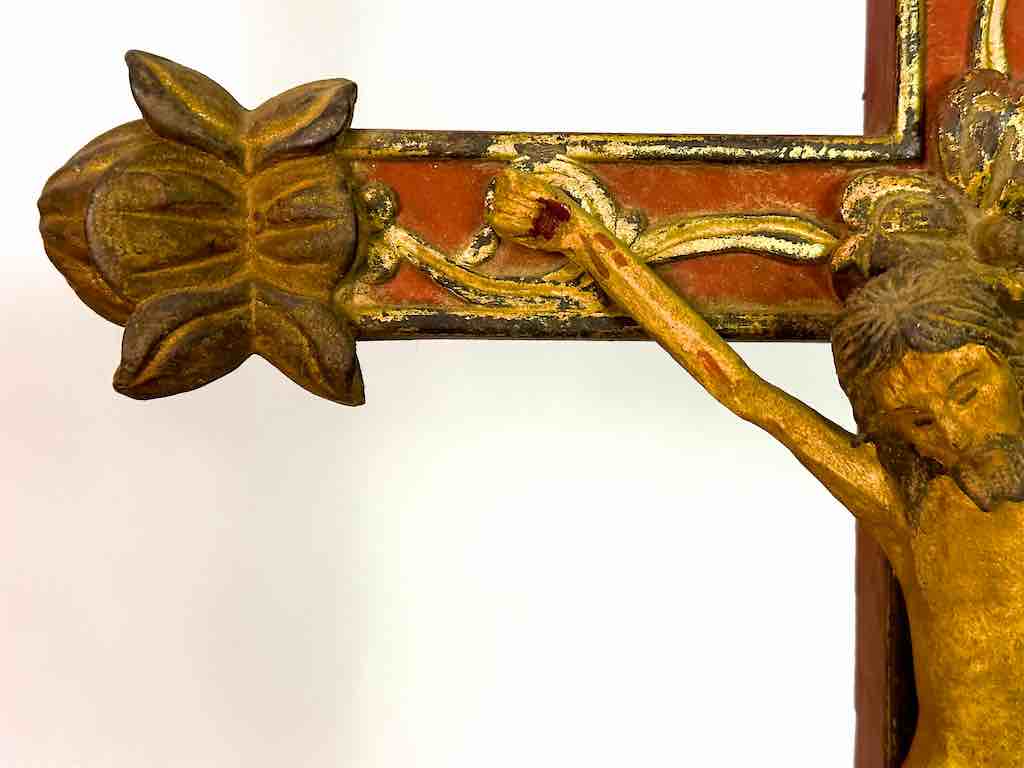 Antique French-Vietnamese Catholic Crucifix