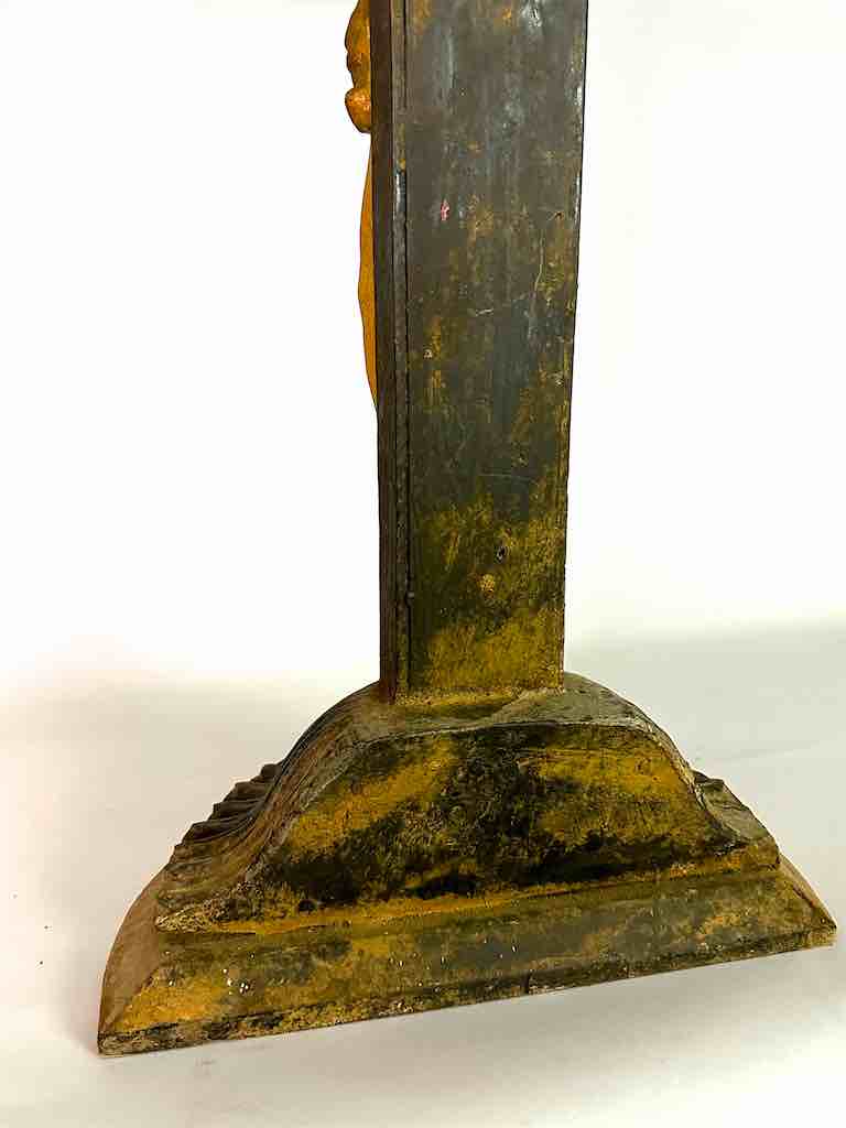 A very Large Antique French-Vietnamese Catholic Crucifix