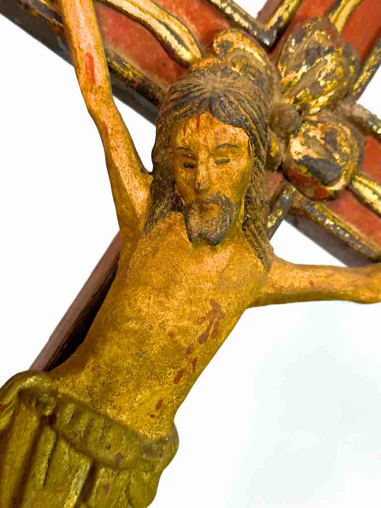 Antique French-Vietnamese Catholic Crucifix