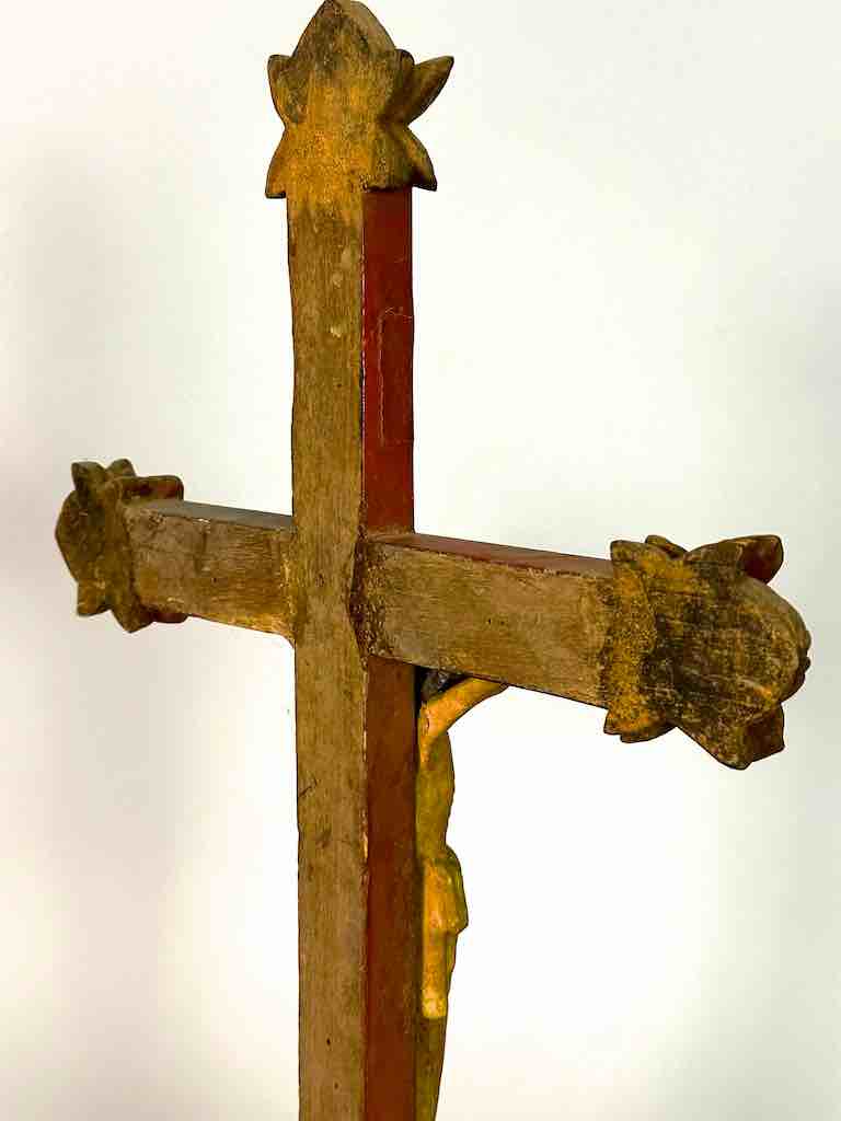 Antique French-Vietnamese Catholic Crucifix