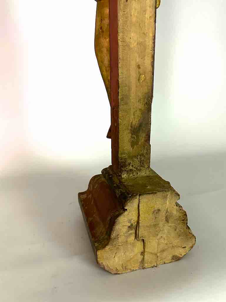 A very Large Antique French-Vietnamese Catholic Crucifix
