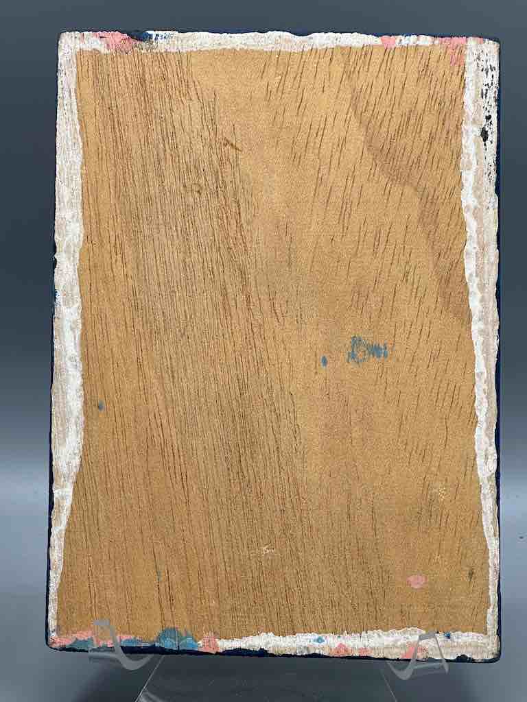 Original Small Beauty Salon Sign Painting on Wood from Benin