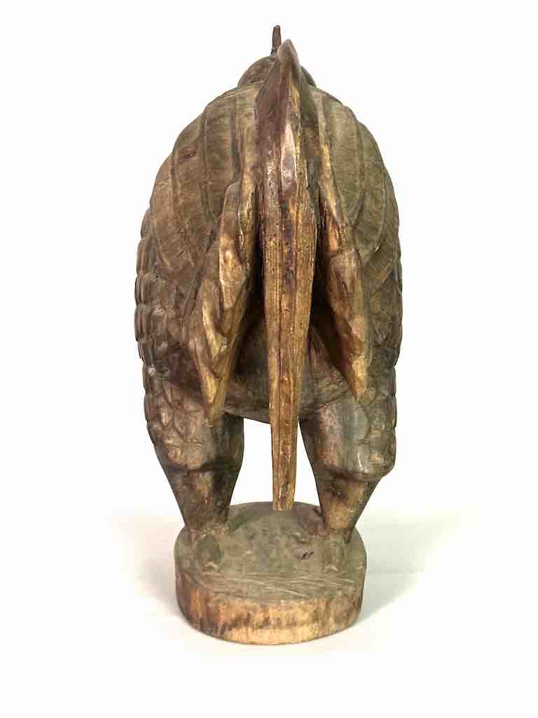 Large Wooden Chicken Figure | Ivory Coast, Africa