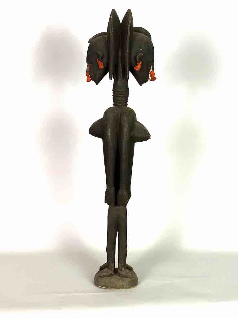 Bamana Back to Back Women Janus Statue - Mali