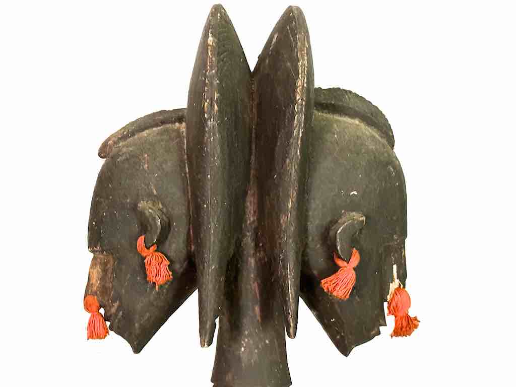 Bamana Back to Back Women Janus Statue - Mali