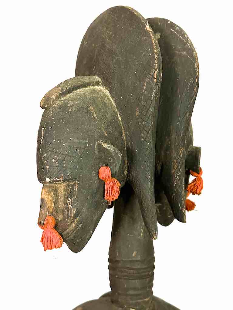 Bamana Back to Back Women Janus Statue - Mali