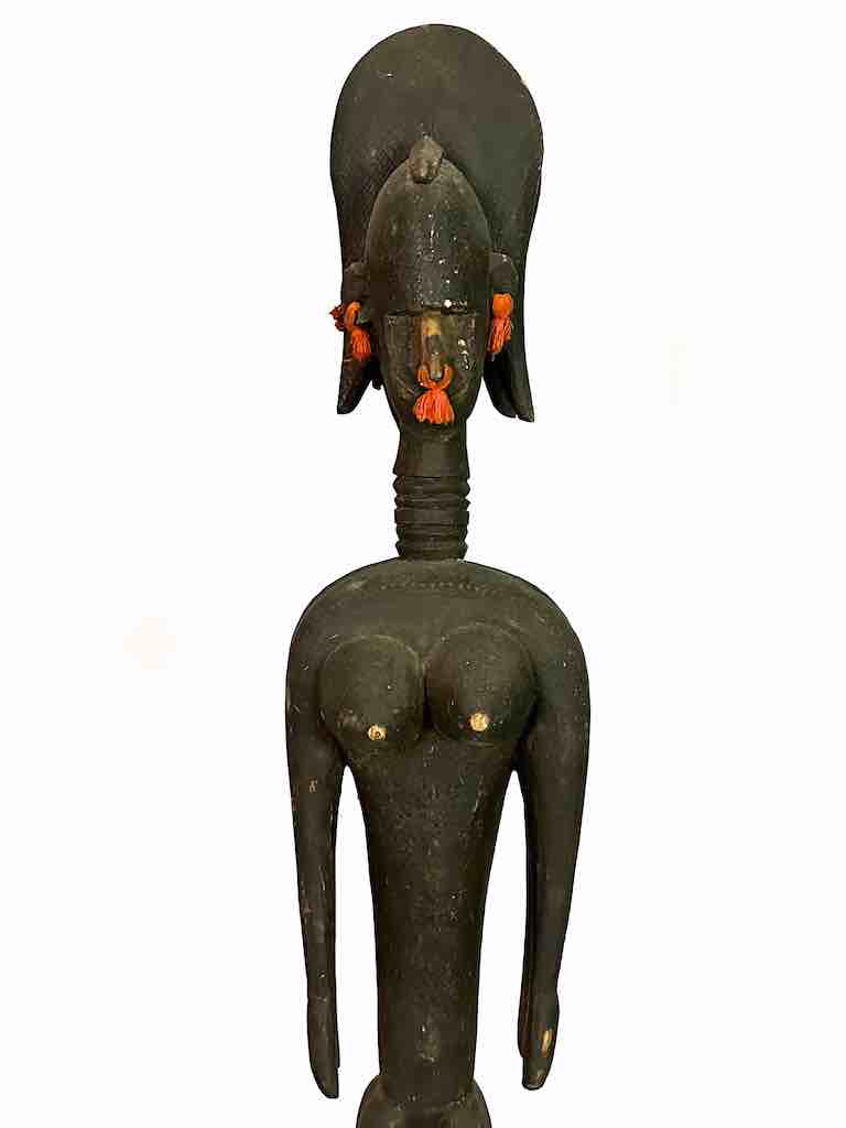 Bamana Back to Back Women Janus Statue - Mali