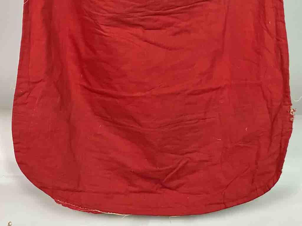 Antique Vietnamese Catholic IHS Design Chasuble Authentic Ecclesiastical Garment