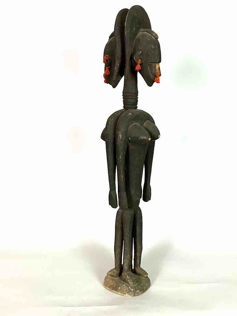 Bamana Back to Back Women Janus Statue - Mali