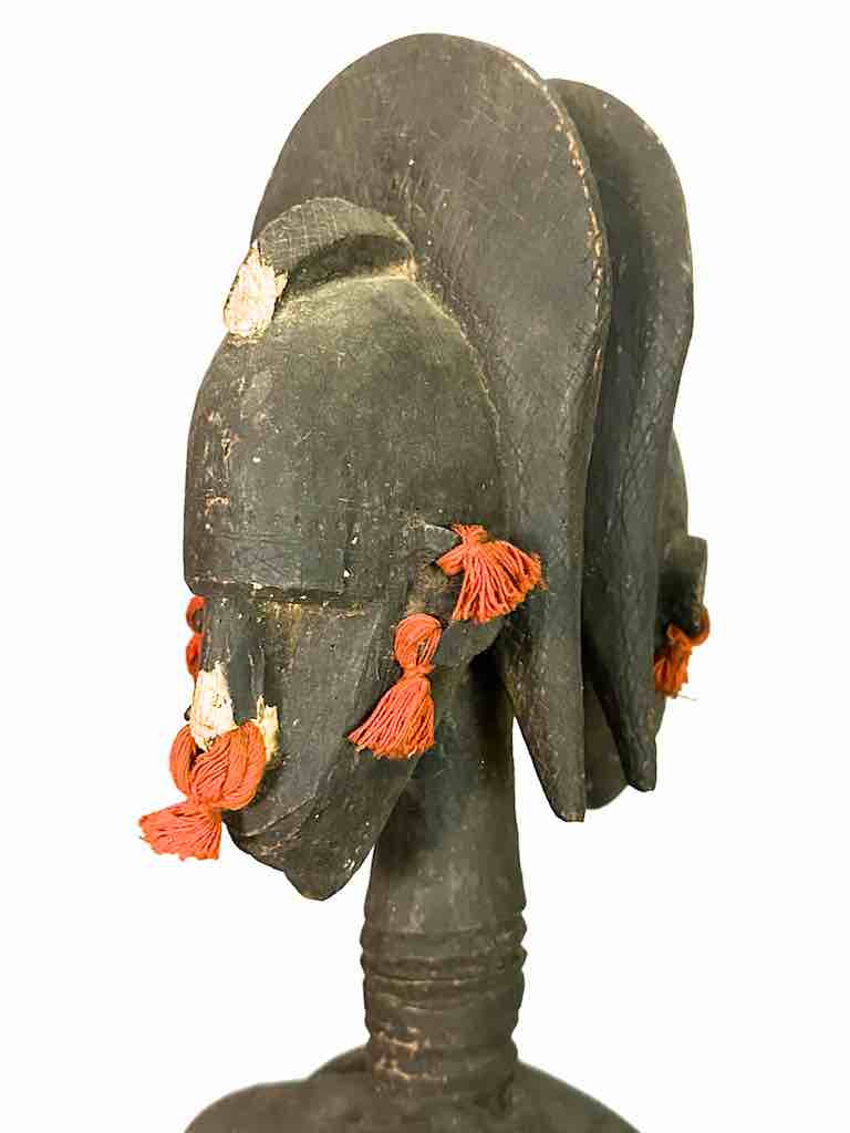 Bamana Back to Back Women Janus Statue - Mali