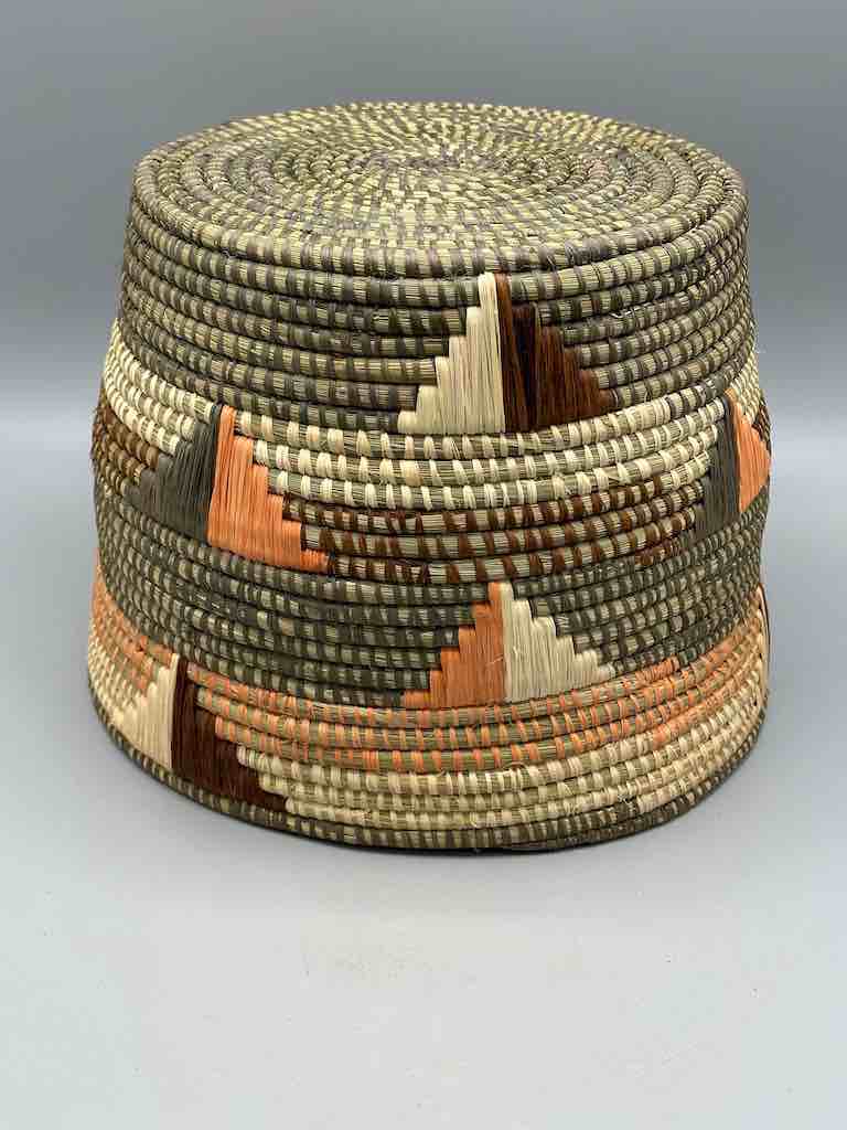 Large flared-top Batwa basket