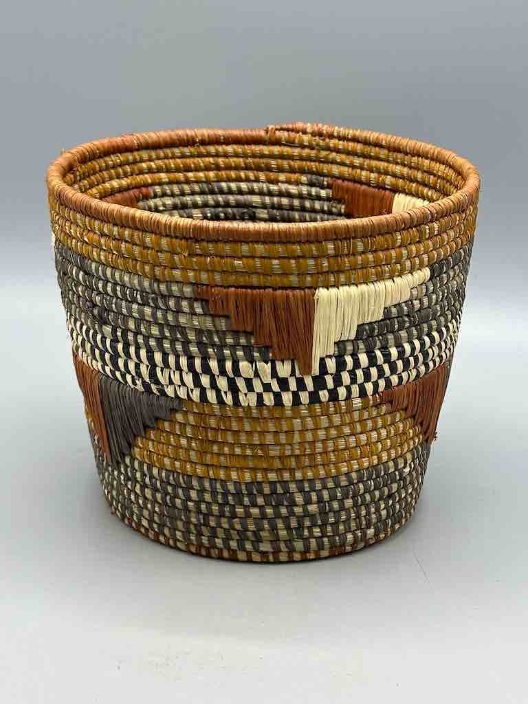 Flared-top Batwa basket