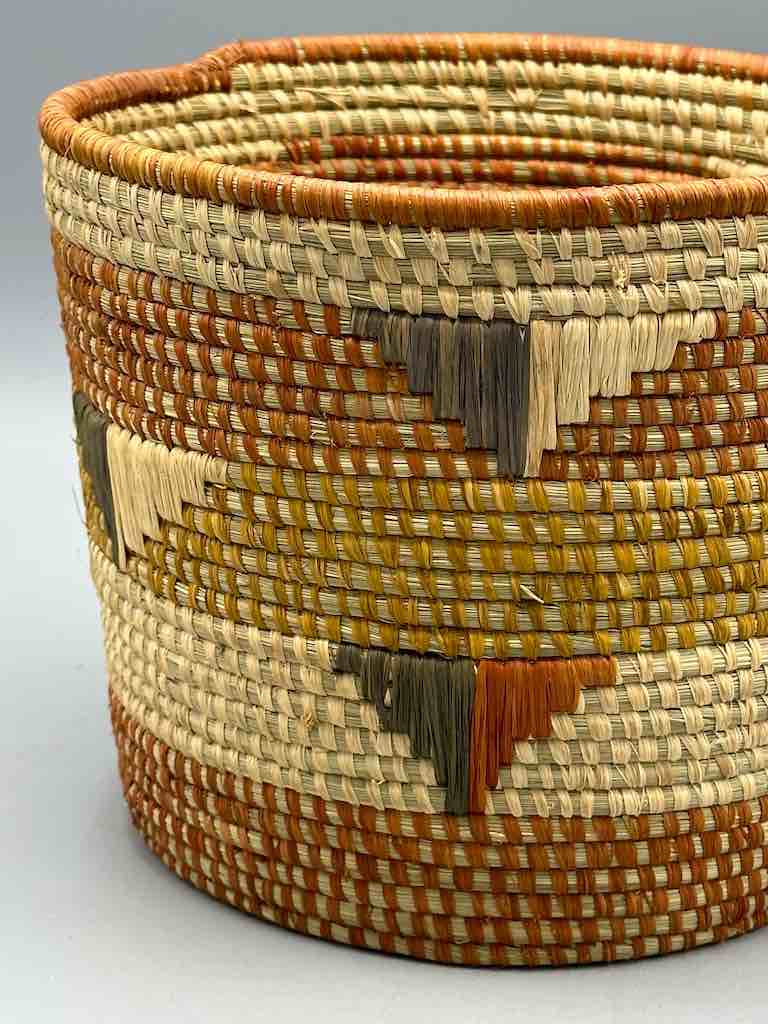 Flared-top Batwa basket