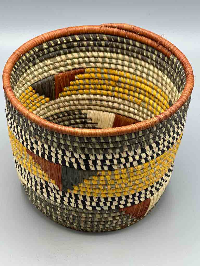 Flared-top Batwa basket
