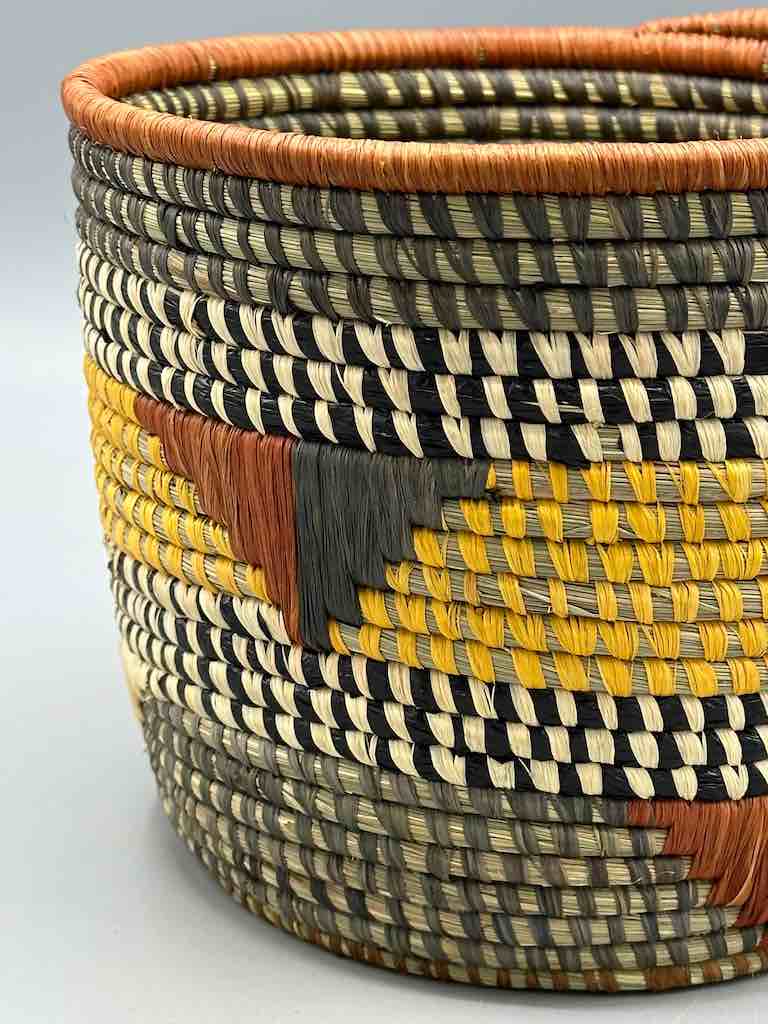 Flared-top Batwa basket