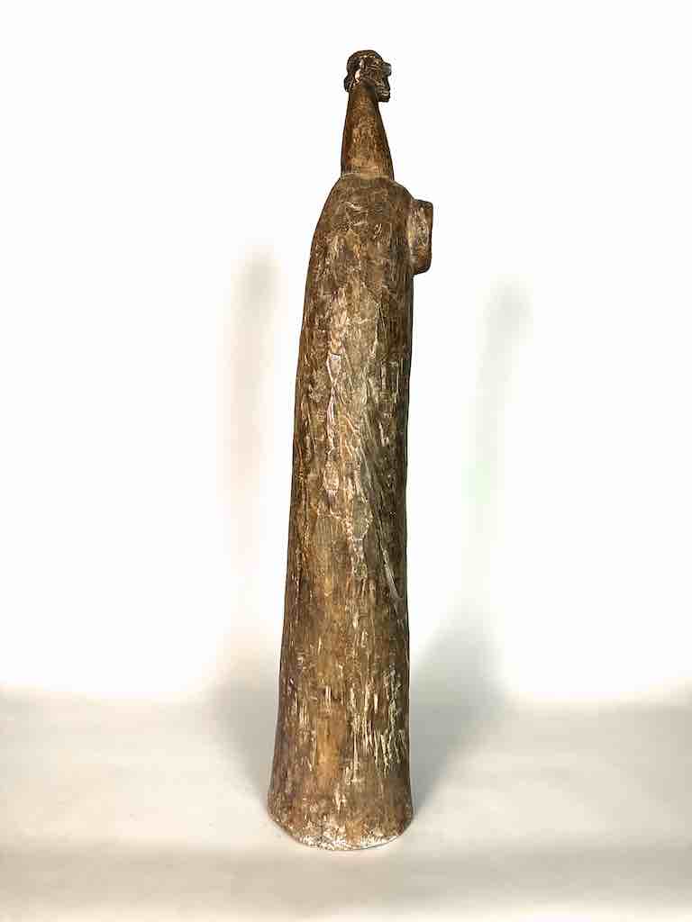Senufo Vintage Ritual Flute Trumpet | 33" - Ivory Coast