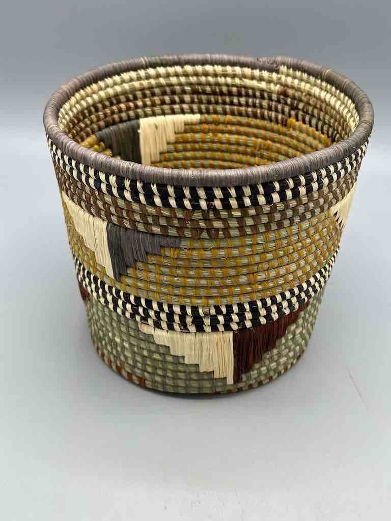 Flared-top Batwa basket