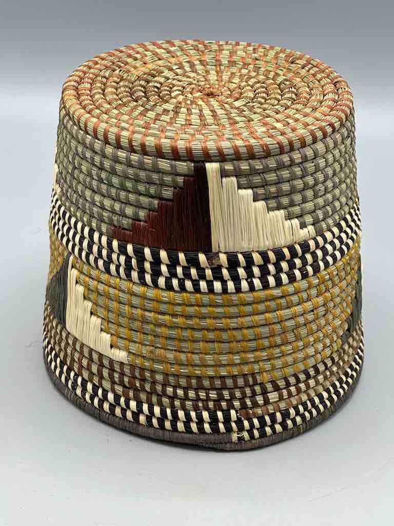 Flared-top Batwa basket